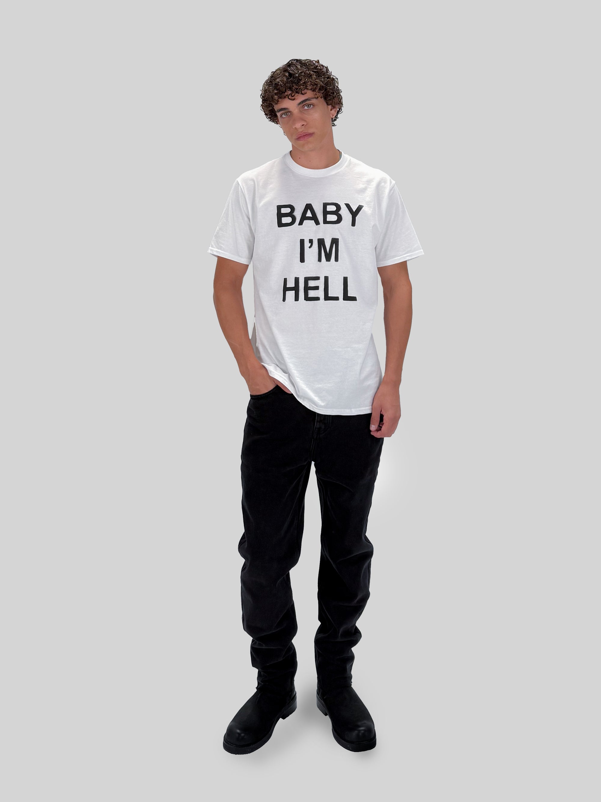 BOXY T-SHIRT - WHITE