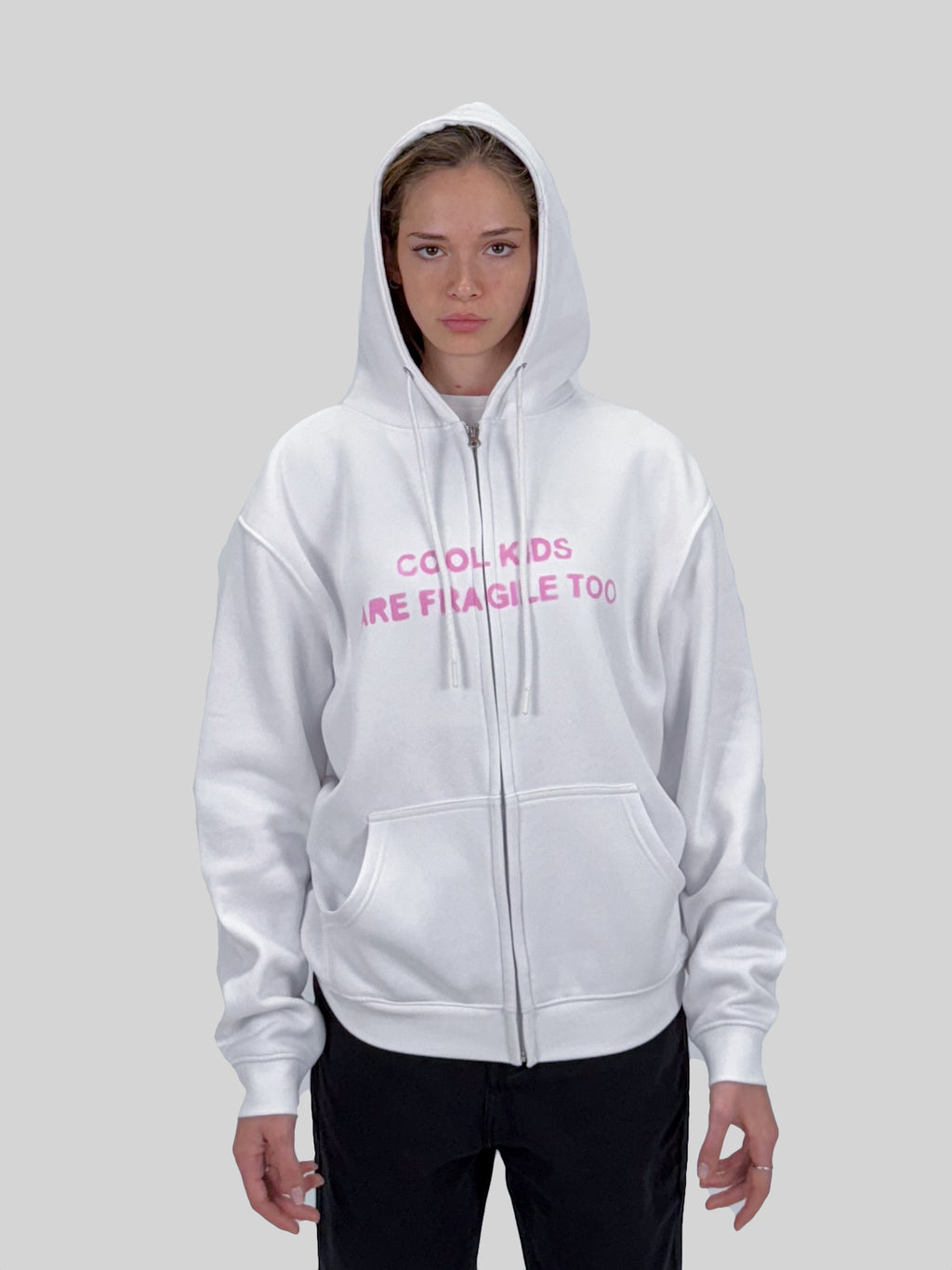 ZIPPER - WHITE