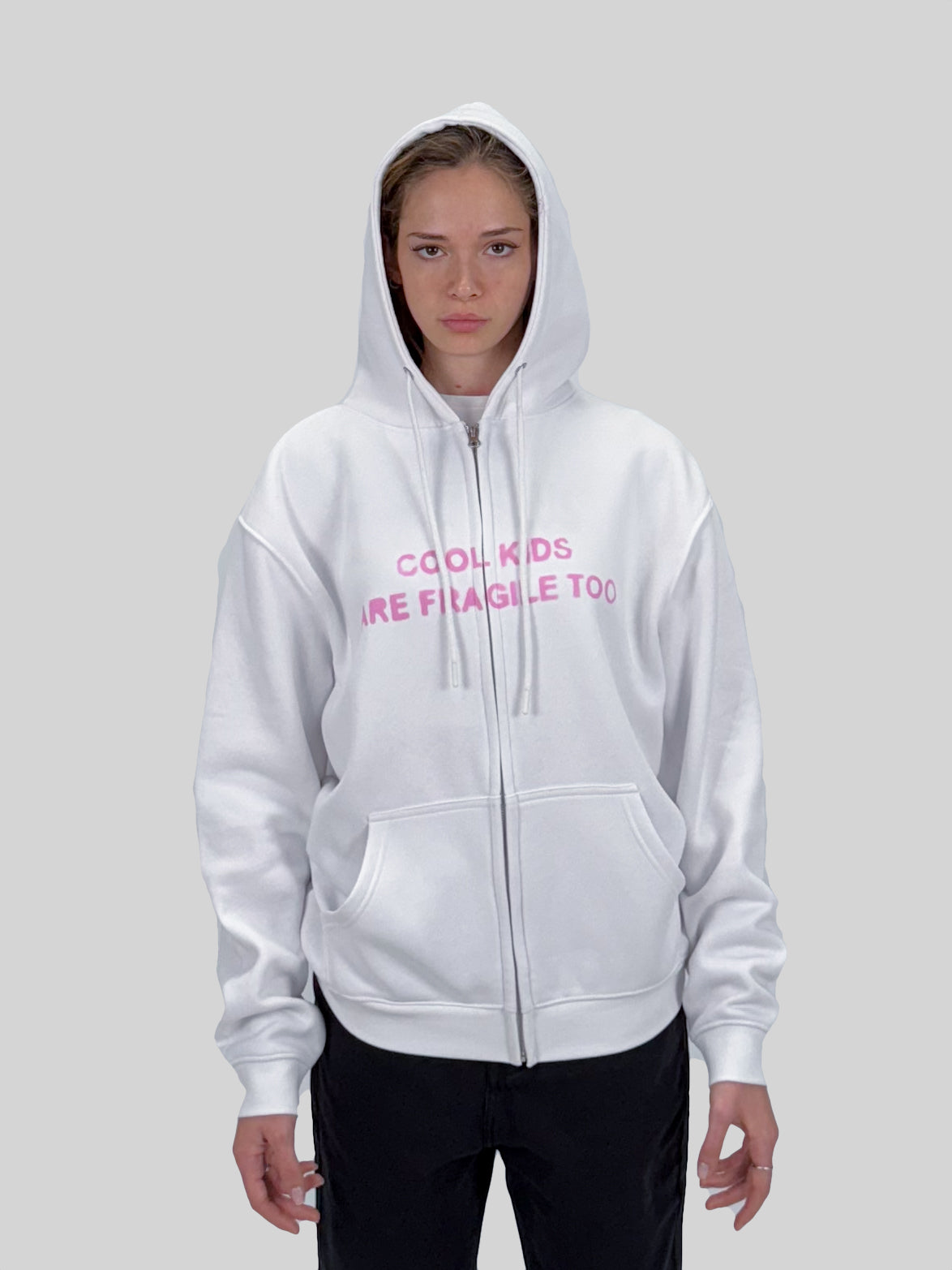 ZIPPER - WHITE